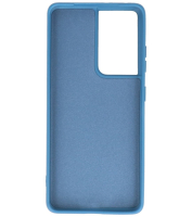 Samsung Galaxy S21 Ultra TPU Hoesje Color Navy