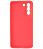 Samsung Galaxy S21 TPU Hoesje Color Rood