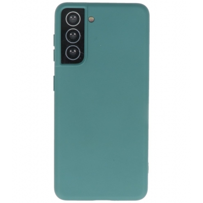 Samsung Galaxy S21 TPU Hoesje Color Groen