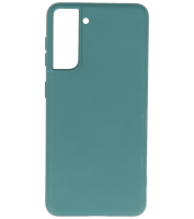 Samsung Galaxy S21 TPU Hoesje Color Groen