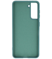 Samsung Galaxy S21 TPU Hoesje Color Groen