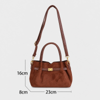 Luna Elegance Handtas Bruin – met Uitneembare Binnentas