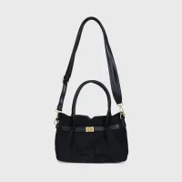 Luna Elegance Handtas Zwart – met uitneembare binnentas