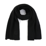 Smiley sjaal zwart