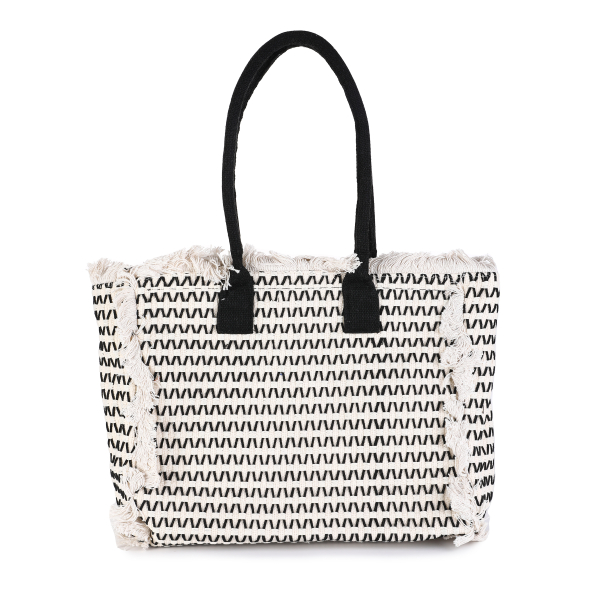 Ibiza luxe tas kleur zwart