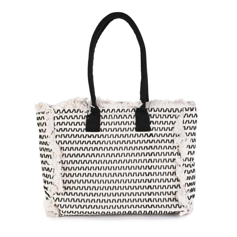 Ibiza luxe tas kleur zwart