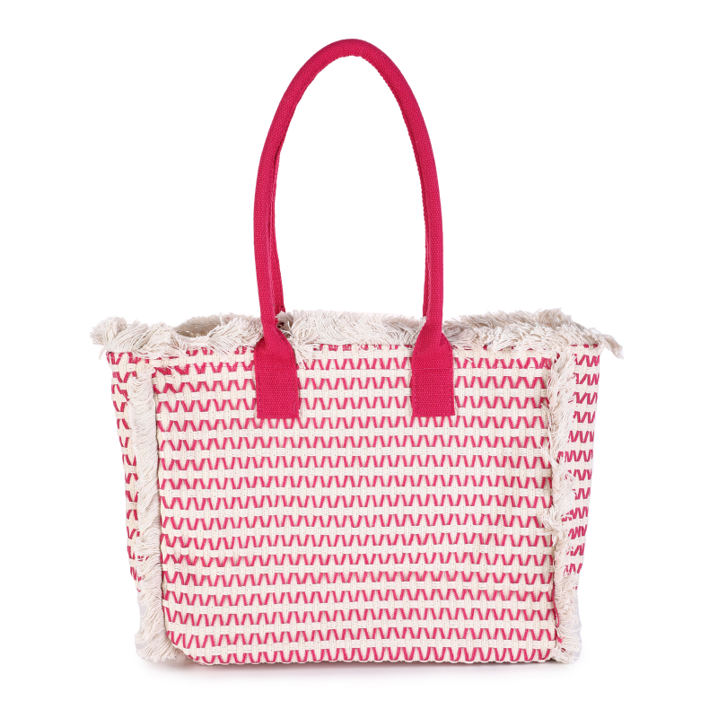 Ibiza luxe tas kleur fushia