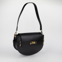 Shirley leren tas kleur zwart