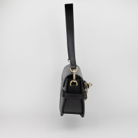 Shirley leren tas kleur zwart