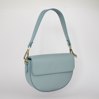 Glamorous leren dames tas blauw