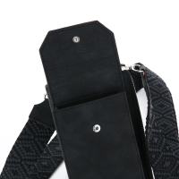 Wallet phone case color black