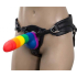 Addiction Justin Rainbow Silicone Dildo 19 cm