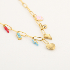 Bedels ketting smiley