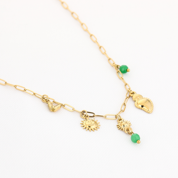 Bedel schelpen ketting