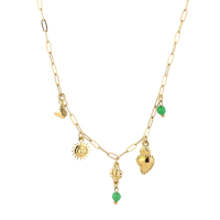 Bedel schelpen ketting