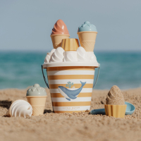 Little Dutch Ocean World IJsjes Emmerset – 14-delig Blauw