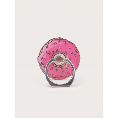 RingHouder In De Vorm Donut Kleur Roze